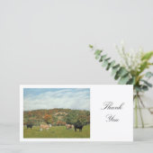 牛のPentyrch – ありがとう サンキューカード (スタンド正面)