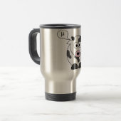 牛はμを言います トラベルマグ (正面左)