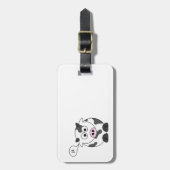 牛はμを言います ラゲッジタグ (正面縦)