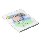 牛はより多くの本を読みました ノートパッド (アングル)