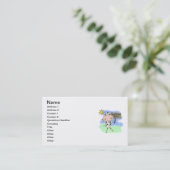 牛はより多くの本を読みました 名刺 (スタンド正面)