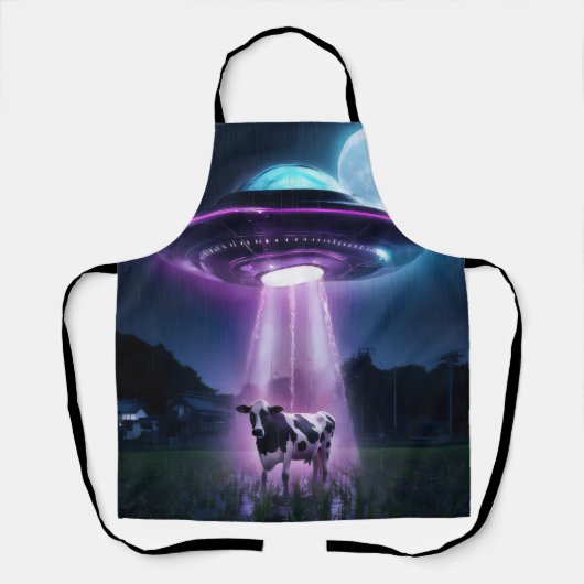 牛はエイリアンに出会う。 エプロン (正面)