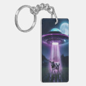 牛はエイリアンに出会う。 キーホルダー (正面左)