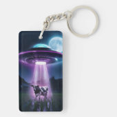 牛はエイリアンに出会う。 キーホルダー (裏面)