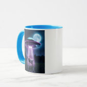 牛はエイリアンに出会う。 マグカップ (正面左)