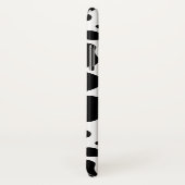 牛はパターン白黒アニマルプリントに斑点を付けます Case-Mate iPhoneケース (裏面/右)