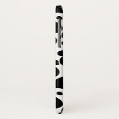 牛はパターン白黒アニマルプリントに斑点を付けます Case-Mate iPhoneケース (裏面/左)