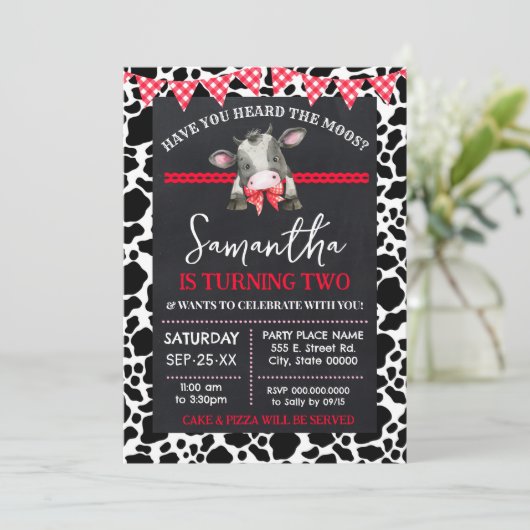 牛はモースファーム誕生日を聞いたことがある 招待状 (スタンド正面)