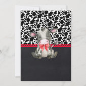 牛はモースファーム誕生日を聞いたことがある 招待状 (裏面)