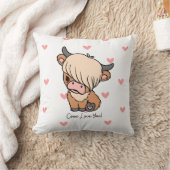 牛は子供を愛する クッション (ブランケット)