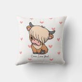 牛は子供を愛する クッション (裏面)