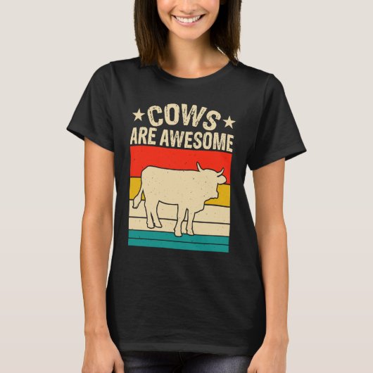 牛は最高 Tシャツ (正面)