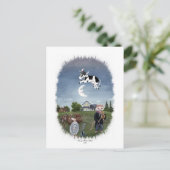 牛は月から飛び降りた ポストカード (スタンド正面)