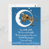 牛は月から飛び降りた ポストカード (正面/裏面)