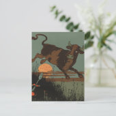 牛は月から飛び降りた ポストカード (スタンド正面)