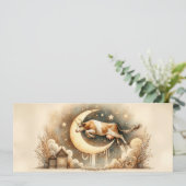 牛は月の平らなグリーティングカードを飛び越えた カード (スタンド正面)