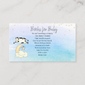 牛は月の男の子達に本を持って飛び越えた エンクロージャーカード (正面)