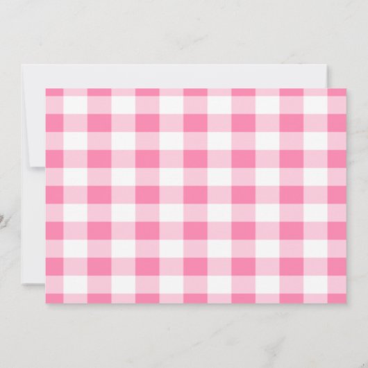 牛は月女の子の赤ちゃんシャワーを飛び越えた 招待状 (裏面)