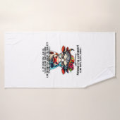 牛は私はちょうど不機嫌な老婆Ovに変わらなかった バスタオル (バスタオル)