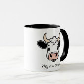 牛は私を愛している マグカップ (正面右)