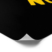 牛は食べ物を食べない友 ポスター (角)