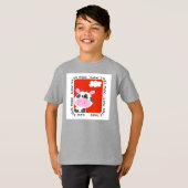 牛はMooを言います Tシャツ (正面フル)