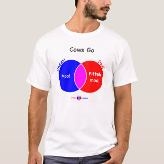 牛はTシャツ行きます Tシャツ