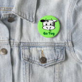 牛はVeg行きます 缶バッジ (インサイチュ)