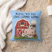 牛まで読書は「家に帰ります クッション (ブランケット)