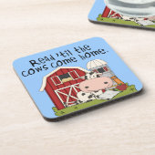 牛まで読書は「家に帰ります コースター (左側)