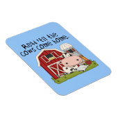 牛まで読書は「家に帰ります マグネット (右側)