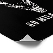 牛もしのミルクに行くと混乱させる ポスター (角)