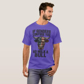 牛もしの乳を飲むと性分が違う Tシャツ (正面フル)