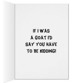 牛もし私はヤギだった君は5Othを冗談だと言うだろう？ (内側 (右))