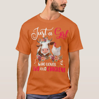 牛や鶏を愛するただの女の子農家|過去記事 Tシャツ