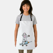 牛をナースとしてハート&シリンジ エプロン (インサイチュ)