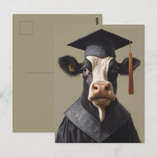 牛を卒業する ポストカード (正面/裏面)