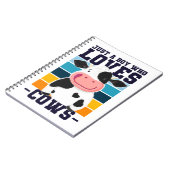 牛を愛する少年 ノートブック (左側)