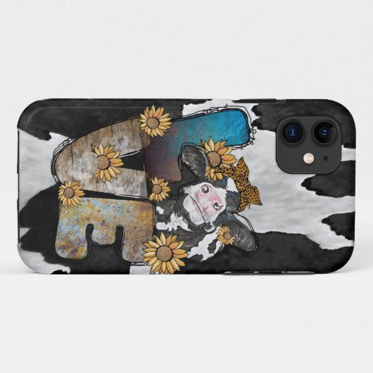 牛を愛する牛達 Case-Mate iPhoneケース (裏面(横))