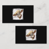 牛を愛するImジャスト女の子Shirt Cow Lov 名刺 (正面/裏面)