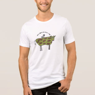 牛を持っていない – 男性のT型 トライブレンドTシャツ