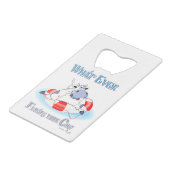 牛を浮かせるものは何でも3 クレジットカード栓抜き (正面アングル)