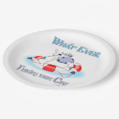 牛を浮かせるものは何でも3 ペーパープレート (アングル)