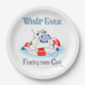 牛を浮かせるものは何でも3 ペーパープレート (正面)