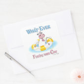 牛を浮かせるものは2 スクエアシール (封筒)