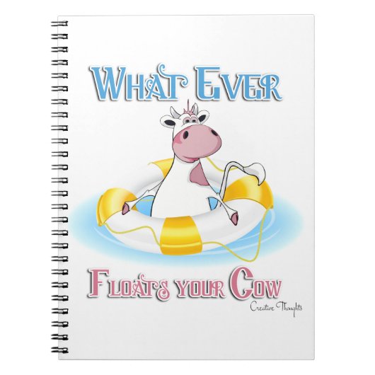 牛を浮かせるものは2 ノートブック (正面)