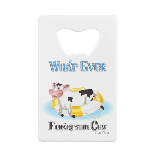 牛を浮かせるものは クレジットカード栓抜き (裏面)