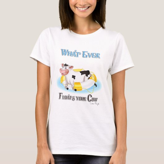 牛を浮かせるものは Tシャツ (正面)