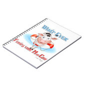 牛を浮かべモーる物 ノートブック (左側)