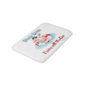 牛を浮かべモーる物 バスマット (アングル)